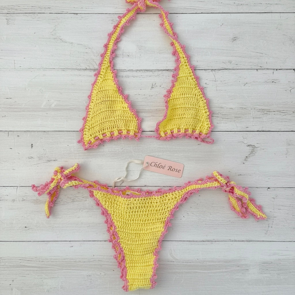 Candy Crochet Bottom (Lemon)