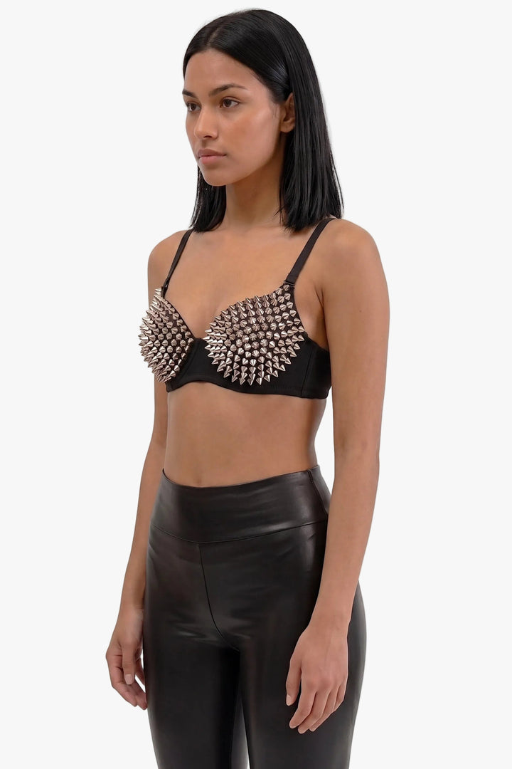 Steel Siren Studded Bralette
